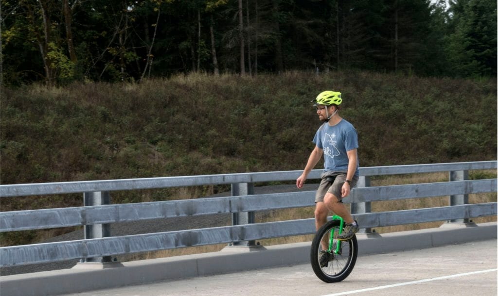 21-Year Old Unicycles Around The  World For Charity