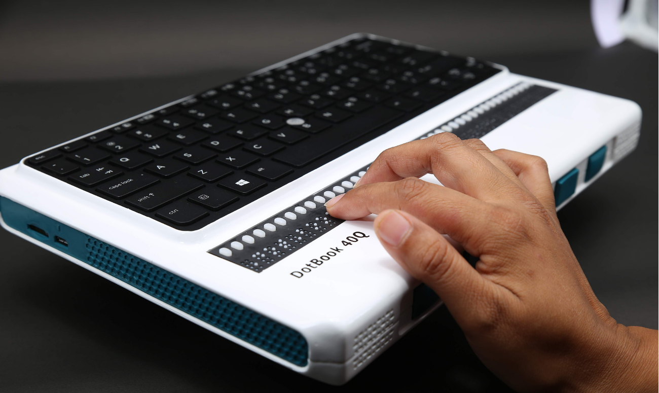 Laptop For Visually Impaired User New India Ushering In Opportunities