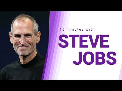 Most Motivational Speech: 15 minutes with Steve Jobs