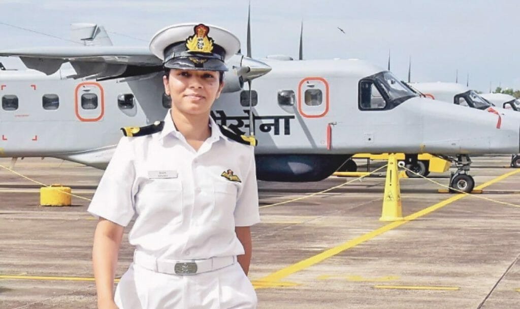 India Gets Its First Female Navy Pilot