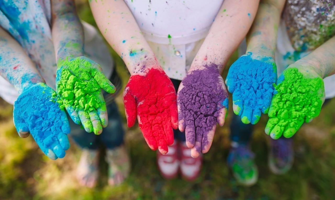 Organic Holi colour