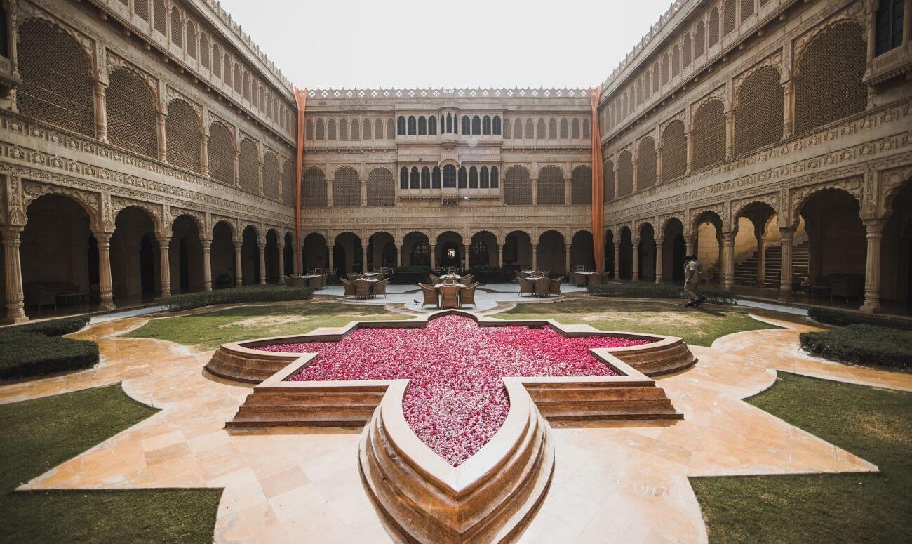 Courtyard at Suryagarh