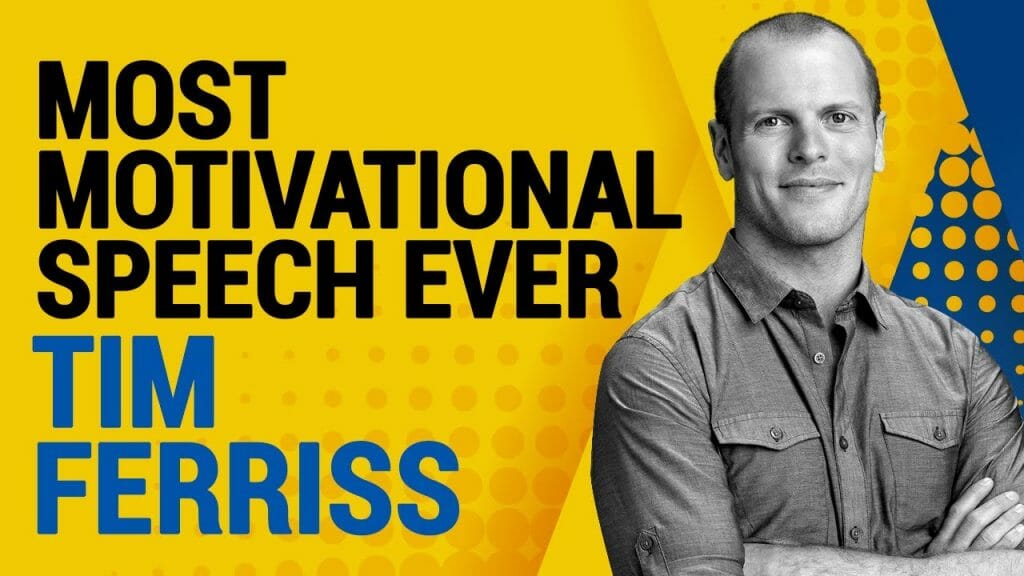 Most Motivational Speech I Be A Leader, Inspire Yourself I Morning Motivation with Tim Ferriss