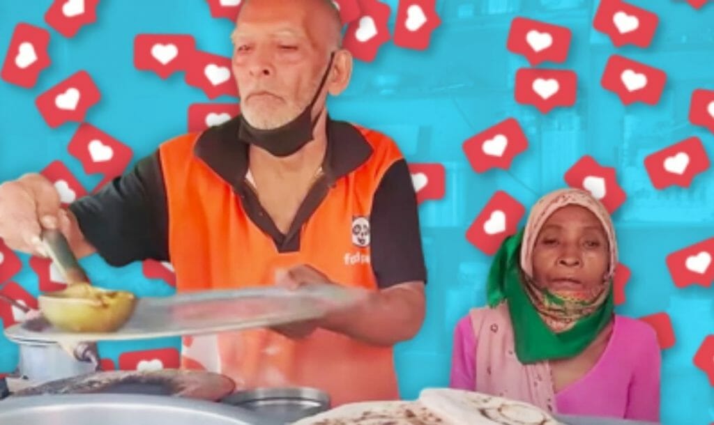 Social Media’s Blessing On This Elderly Couple