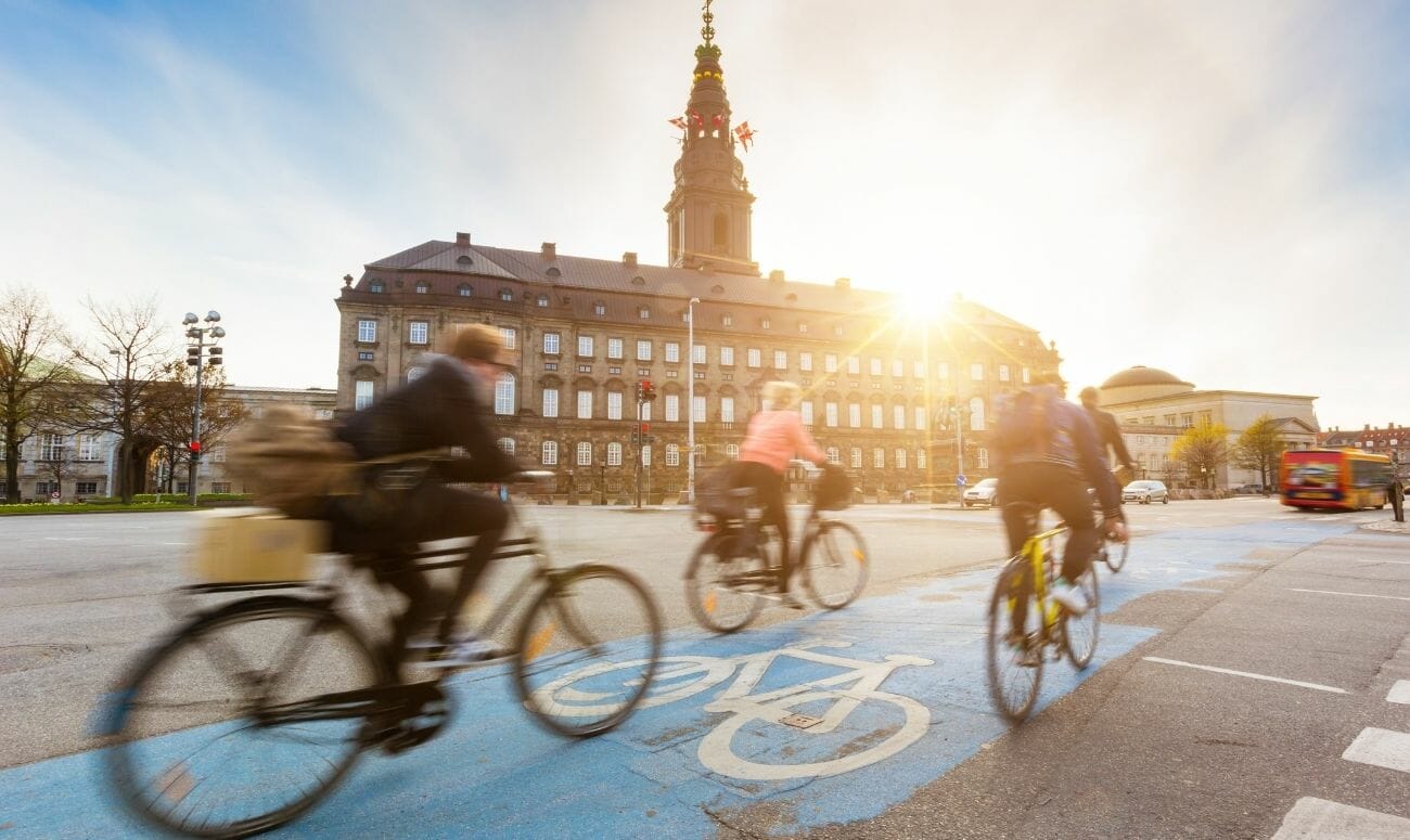 Cycling is a fun way  to explore the city