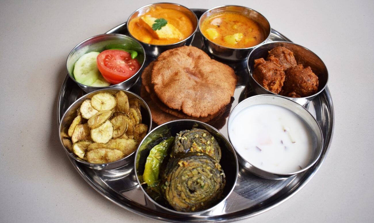 A Sattvic Thali 