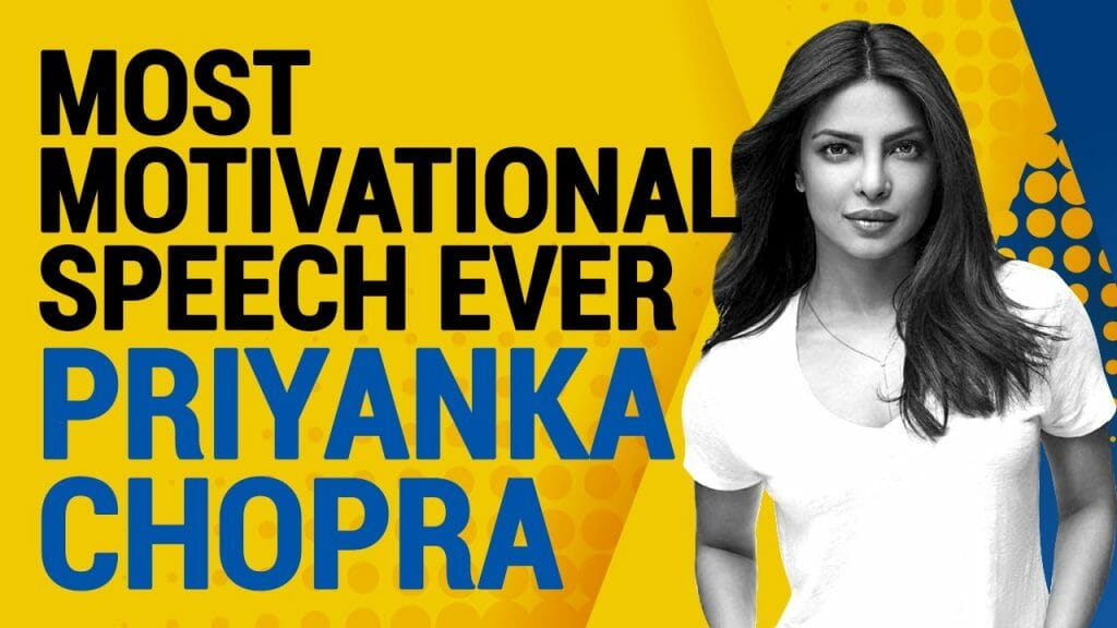 Most Motivational Speech I Be A Leader, Inspire Yourself I Morning Motivation with Priyanka Chopra