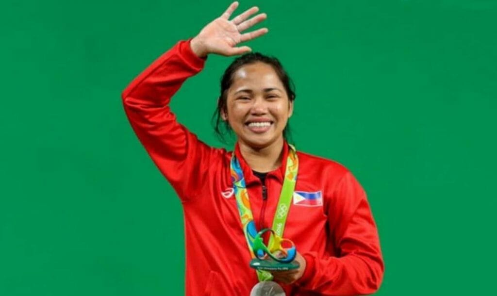 Weightlifter Hidilyn Diaz Trained With Water Jugs To Bring Philippines It’s First Gold Medal