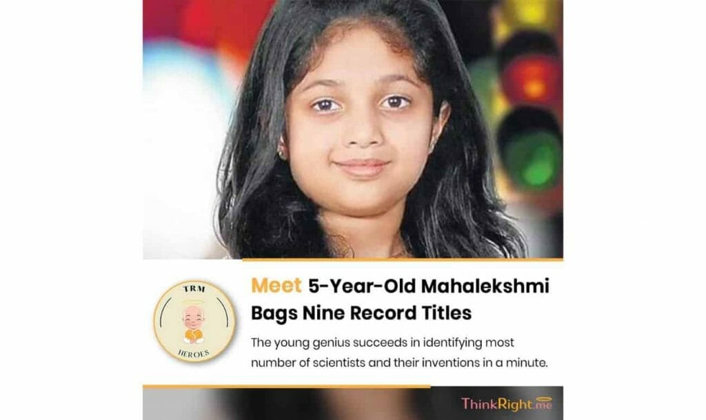 5-Year-Old Mahalekshmi Bags Nine Record Titles 