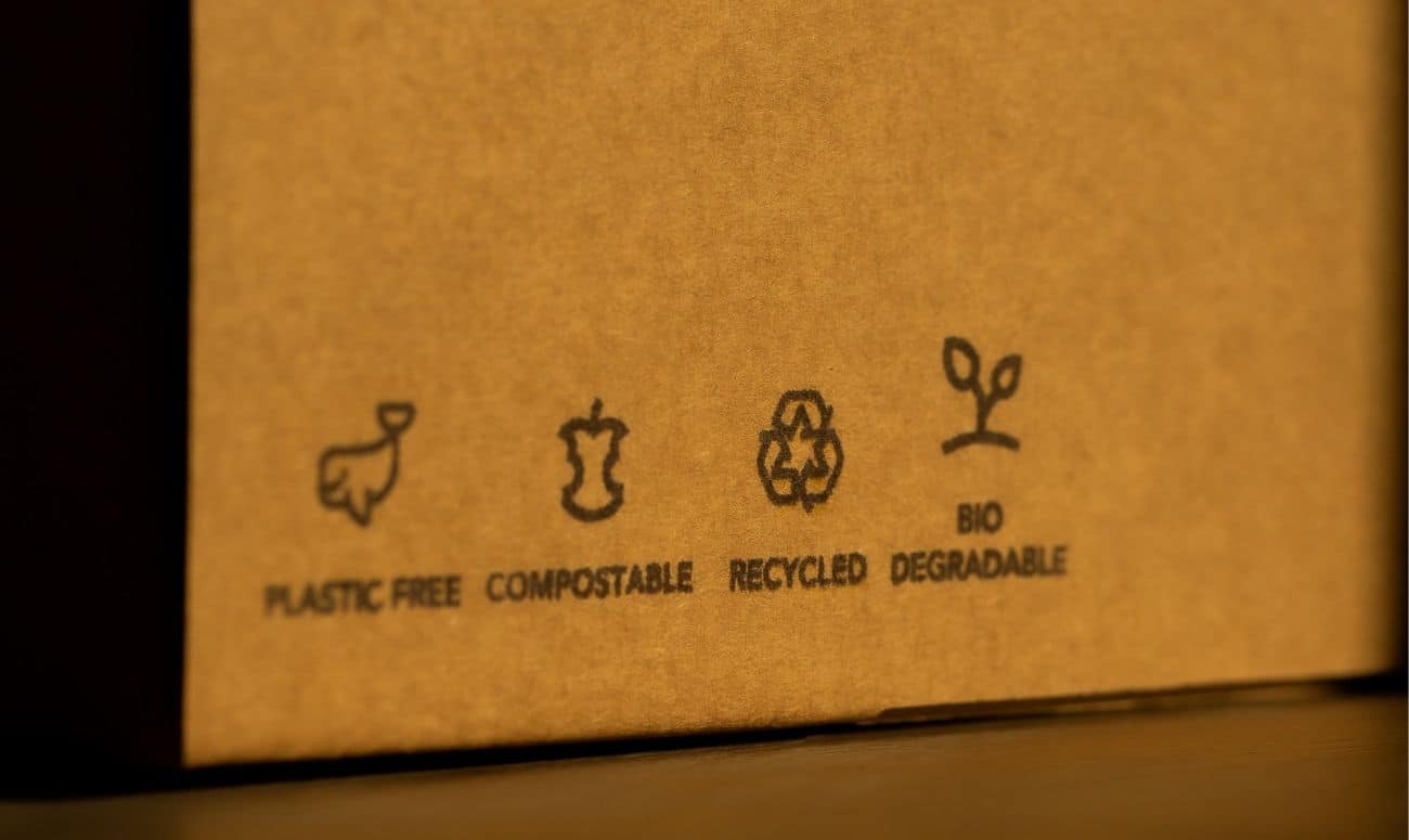 sustainable packaging
plastic free
compostable
recycled
bio degradable