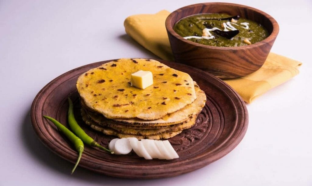 A Winter Favourite From The Yellow Fields Of Punjab: Makki Di Roti Te Sarson Da Saag