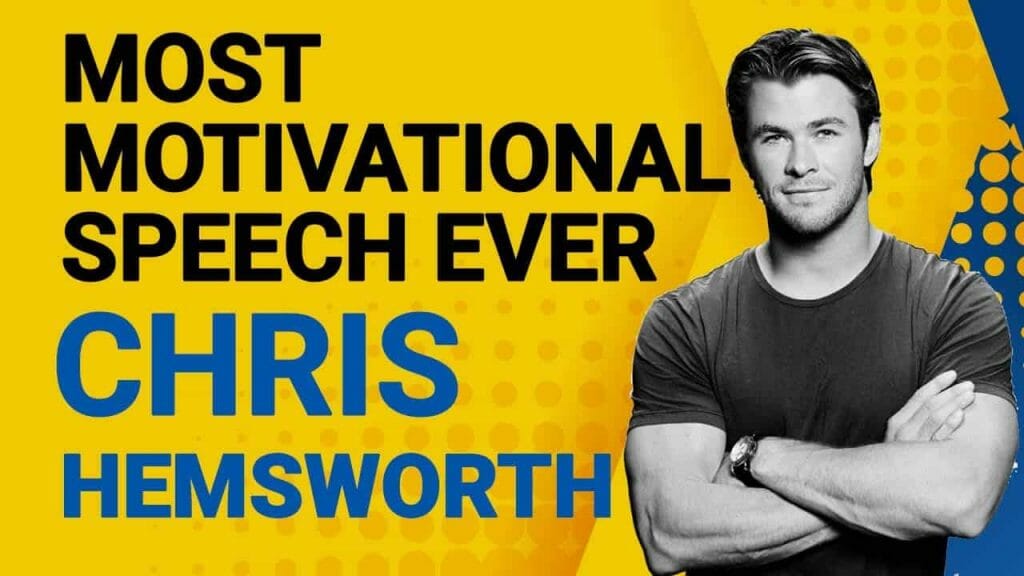 Most Motivational Speech with Chris Hemsworth