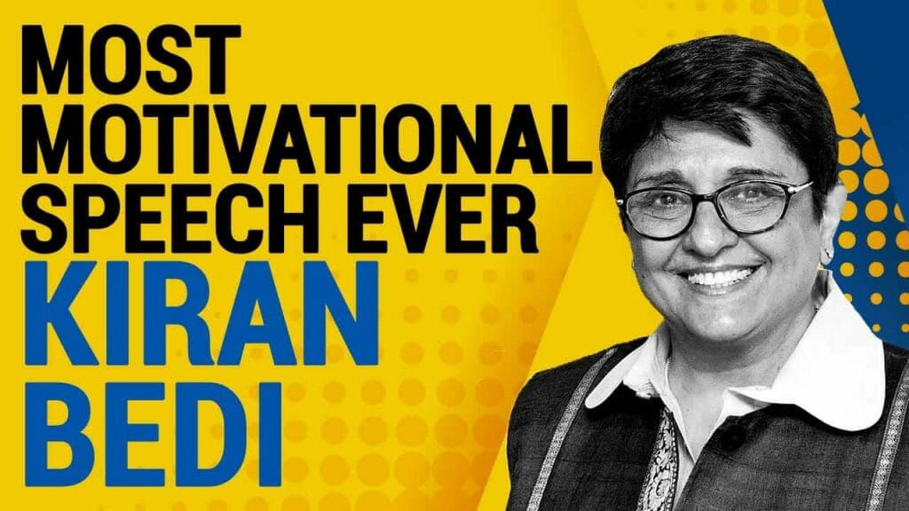 Most Motivational Speech with Kiran Bedi