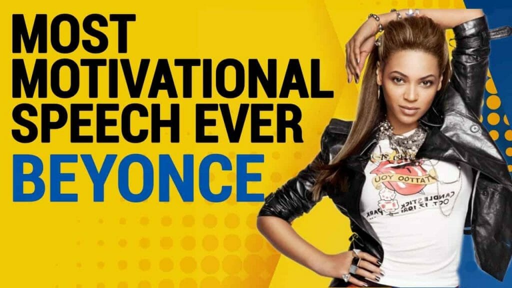 Most Motivational Speech with Beyoncé