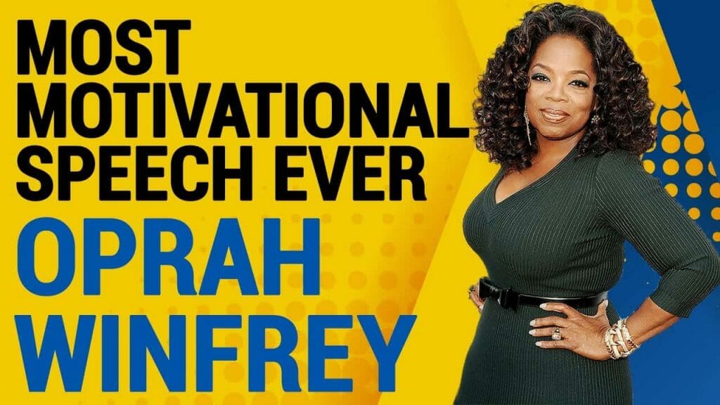 Most Motivational Speech with Oprah Winfrey
