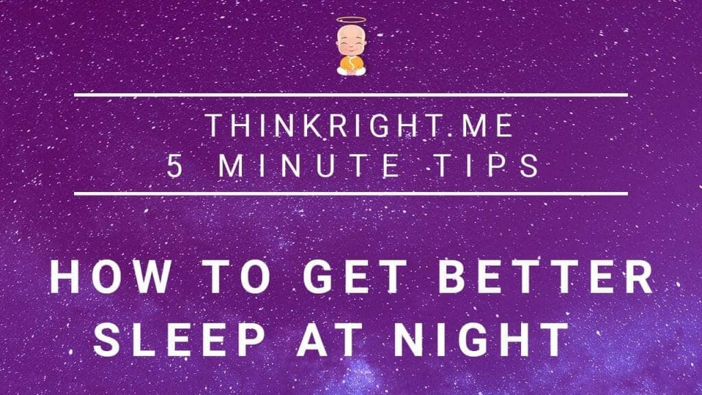 5 Minute Tips on How to Get Better Sleep