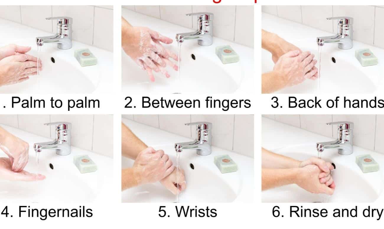 हाथों को अच्छी तरह धोएं