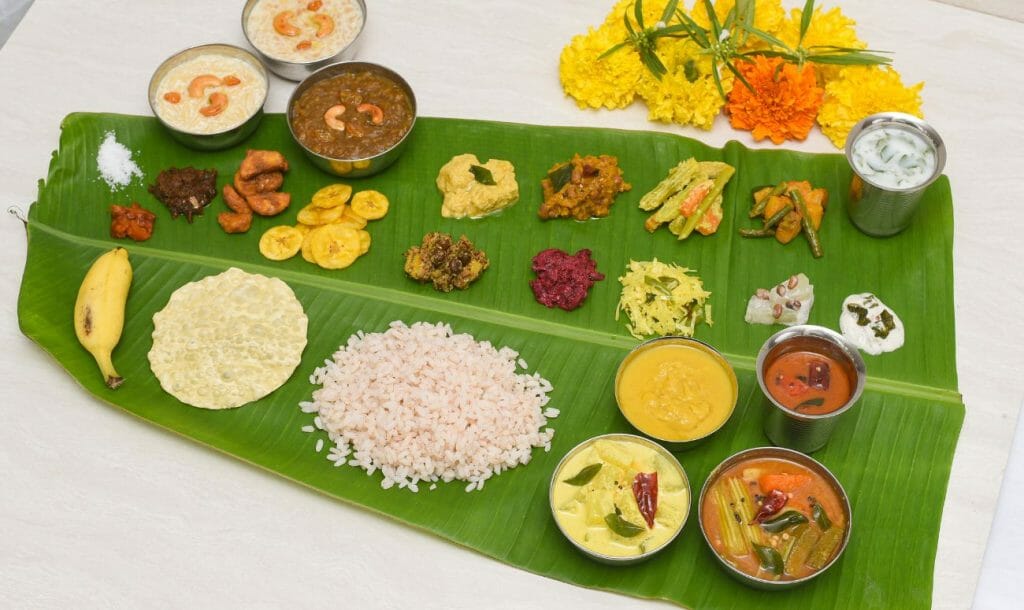 The Right Way of Eating A Traditional Onasadhya Meal