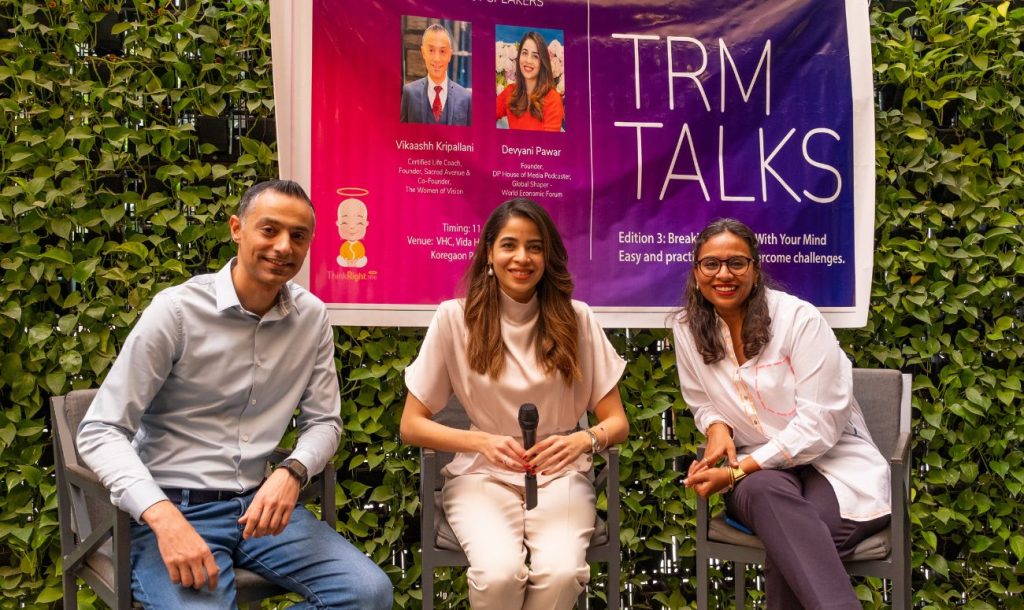 Inside TRM Talks Edition III With Devyani Pawar And Vikaashh Kripallani