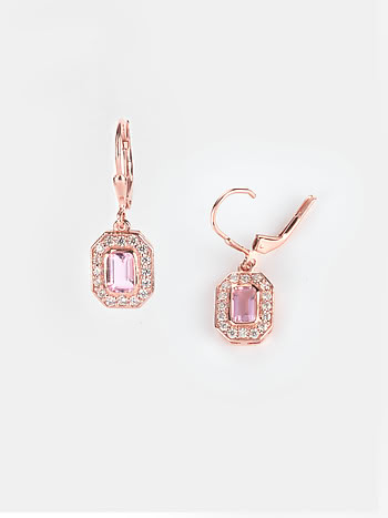 solitaire drop earrings shaya